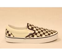 VANS CLASSIC SLIP-ON VN000D6Y3N11 scarpa donna tessuto moro e panna a scacchi