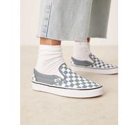 Vans Classic - Sneakers senza lacci a scacchi blu medio e bianco 40.5