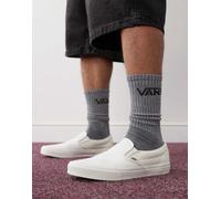 Vans Classic - Sneakers senza lacci bianche a scacchi-Bianco 35