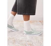 Vans Classic - Sneakers senza lacci verdi-Verde 38.5