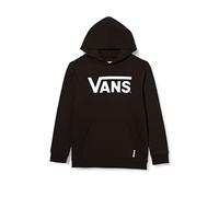Vans Classic Vans PO, Felpa con Cappuccio Unisex - Bambini, Black, M