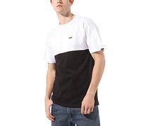 Vans T-shirt Colorblock manica corta Bianco/Nero Uomo M