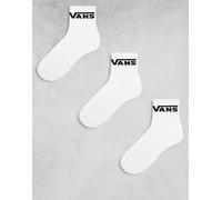 Vans - Confezione da 3 paia di calzini classici bianchi-Bianco 44-48