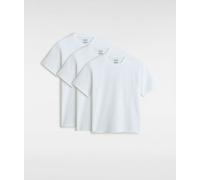 Vans - Confezione multipack di t-shirt basic bianche-Bianco XL