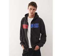 Vans - Constant - Felpa nera con zip-Nero M