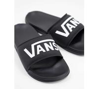 Vans - Costa - Sliders nere con logo-Nero 35