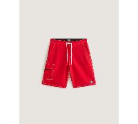 Vans - Costume da bagno Voyage Long Cargo, Uomo, Rosso, Taglia: 33