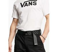 Vans - Deppster 2 - Cintura in tessuto nera a scacchi-Nero One Size