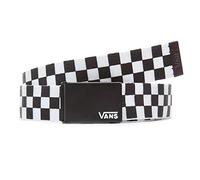 Vans Deppster II Web Belt Cintura, Nero (Black/White), Taglia Unica Uomo