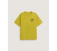 Vans - Distorted Reality SS Tee Dusty Gold, Uomo, Giallo, Taglia: XS