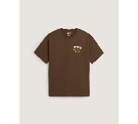 Vans - Distorted Reality SS Tee Vintage Cocoa, Uomo, Marrone, Taglia: XL