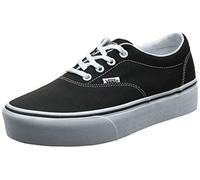 Vans Doheny Platform, Sneaker Donna, Canvas Black White, 36.5 EU