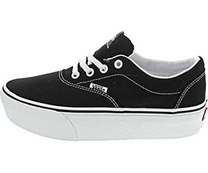 Vans Doheny Platform, Sneaker Donna, Nero (Canvas Black White 187), 40 EU