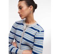 Vans - Cardigan a righe Premium Dolly, Donna, Grigio, Taglia: S
