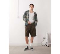 Vans - Drill Chore - Pantaloncini larghi color marrone scuro W74cm