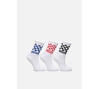 Vans - Drop V Classic Check Crew Sock Multicolore - Calze e collant 26.5 - 31 Multicolore