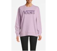 Vans Drop V Logo BFF Crew-b Maglia di Tuta, Viola, S Donna