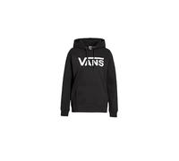 Vans Drop V Logo Hoodie, Felpa con Cappuccio Donna, Black, L