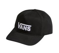 Vans Drop V Logo Snapback Cappello a Falda Larga, Nero, Taglia Unica Unisex-Bambini e Ragazzi