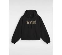 Vans Felpa C/Cappuccio Donna Animalier Loose Hoodie - BLK (Nero/Multi)
