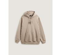 Vans - Felpa con cappuccio Blocked Box, Uomo, Beige, Taglia: L