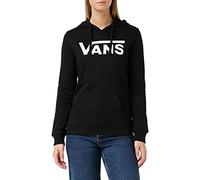 Vans Felpa con Cappuccio da Donna Classica V II, Nero, XS