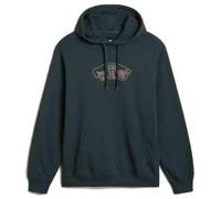 Vans Felpa con Cappuccio da Uomo off The Wall Pullover II-b, Verde, L