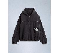 Vans - Felpa con cappuccio e zip Act Of Disagreement T, Uomo, Nero, Taglia: M