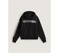 Vans - Felpa con cappuccio e zip Vans Racing, Uomo, Nero, Taglia: L