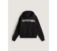Vans - Felpa con cappuccio e zip Vans Racing, Uomo, Nero, Taglia: XXL