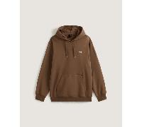 Vans - Felpa con cappuccio LEFT CHEST II LOOSE, Uomo, Marrone, Taglia: M