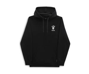 Vans Felpa Con Cappuccio Logo Back Nero Uomo L