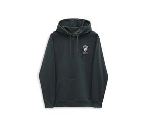 Vans Felpa Con Cappuccio Logo Back Verde Bambino M