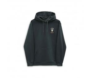 Vans Felpa Con Cappuccio Logo Back Verde Bambino S