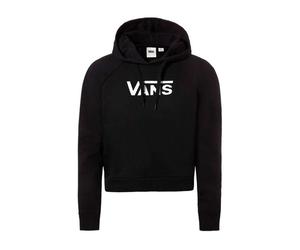 Vans Felpa Con Cappuccio Nero Logo Donna L