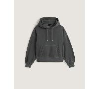 Vans - Felpa con cappuccio Retro, Donna, Grigio, Taglia: XS