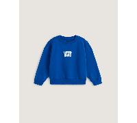 Vans - Felpa girocollo Bambino/a Stretch Logo (2-8 anni), Blu, Taglia: 2-3A
