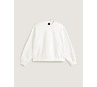Vans - Felpa girocollo Premium, Uomo, Bianco, Taglia: XS