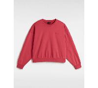 Vans - Felpa girocollo Retro, Donna, Rosa, Taglia: S