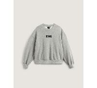 Vans - Felpa girocollo Upworn Retro, Donna, Grigio, Taglia: XXS
