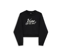VANS Felpa 'GO ANYPLACE ' nero / bianco Donna VANS XXS nero / bianco