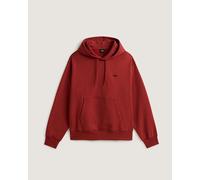 Vans - Felpa Left Chest Logo II, Uomo, Rosso, Taglia: XL