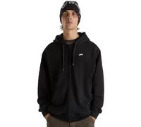 Vans Felpa con cappuccio Salton ampia con zip Nero Taglia L