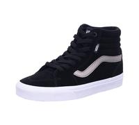 Vans Filmore Hi, Sneaker Donna, Suede Metallic Black Hematite, 38 EU