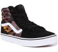 Vans Filmore Hi, Sneaker Unisex - Bambini e ragazzi, Faded Flame Black, 32 EU