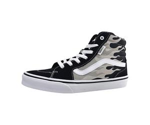 Vans Filmore Hi, Sneaker Unisex - Bambini e Ragazzi, Tonal Flames Grey White, 39 EU
