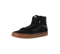 Vans Filmore Hi, Sneaker Uomo, Suede Canvas Black Gum, 41 EU