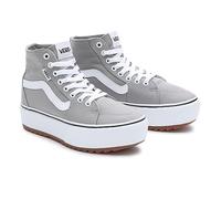 Vans Filmore Hi Tapered Platform St Sneaker da Donna, Tela Drizzle, 40.5 EU