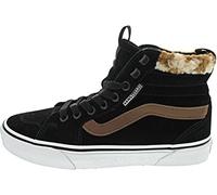 Vans Filmore Hi VansGuard, Sneaker Donna, Cozy Animal Black, 41 EU