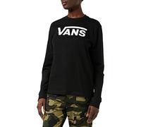 Vans Flying V Classic LS BF Maglia a Maniche Lunghe, Nero (Black Blk), 40 (Taglia Unica: Small) Donna